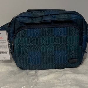 Lug Ranger Mini Crossbody NWT  Pop Plaid Navy